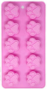 SodaPup Dogtastic Jelly Shots Silicone Mold - Paw Shape Pink