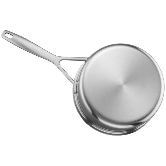 Industry 5-Ply 2 QT Stainless Steel Sauce Pan - Thumbnail 2