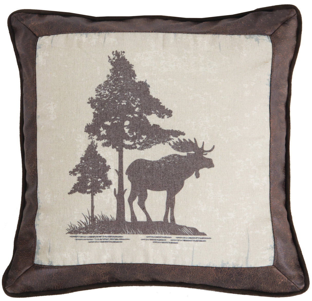 Carstens Inc Vintage Moose Pillow