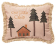 Carstens Inc Our Little Cabin Pillow