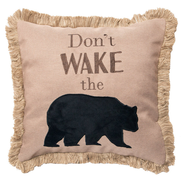 Carstens Inc Pillow Dont Wake The Bear