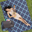 Carstens Inc Picnic Blanket Stormy Plaid