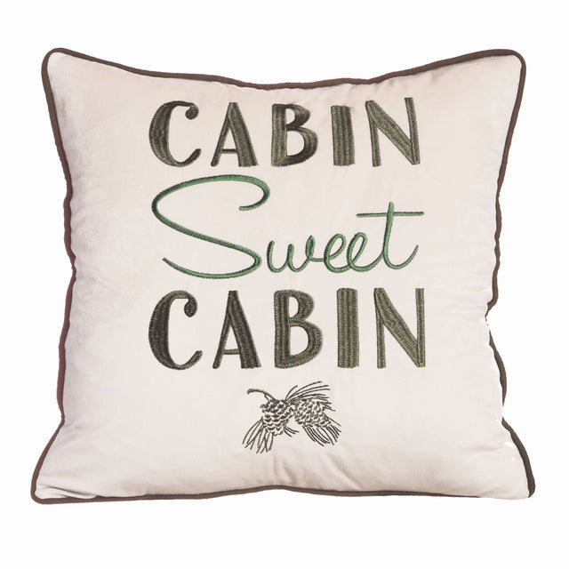 Carstens Inc Pillow Sweet Cabin