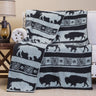 Stretchy Throw Buffalo Blues