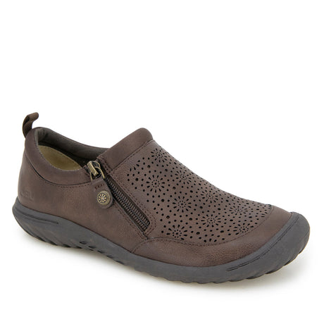 Jambu Women's Avery Wide Shoe - Brown Brown