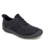 Jambu Women's Veronica Touchless Wide Shoe - Black/Charcoal Black/Charcoal