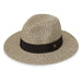 Wallaroo Hat Company Women's Josie Hat Mixed Black