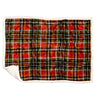 Carstens Inc Dog Throw Rust Sage Plaid Rust sage