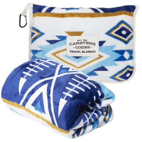 Carstens Inc Travel Blanket Open Sky Blue