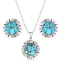Montana Silversmiths Inner Love Turquoise Jewelry Set