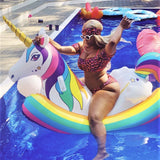 Swimline Unicorn Inflatable Rocker Float