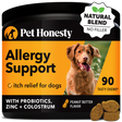 Pet Honesty Allergy Support Supplement Chews - Peanut Butter Peanut Butter
