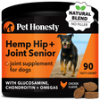 Pet Honesty Hemp Hip + Joint Health Senior Supplement Chews - Chicken Chicken