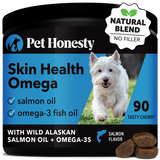 Pet Honesty Skin Health Omega Supplement Chews - Salmon Salmon