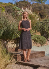 Prana Jewel Lake Summer Dress - Black Springtime