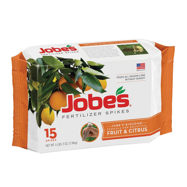 Jobes Dry Fertilizer Spike FRUIT_CITRUS