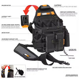 ToughBuilt Journeyman Electrician Pouch and Shoulder Strap