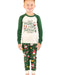 Lazy One Christmas Gnome Kid's Long Sleeve Pj's