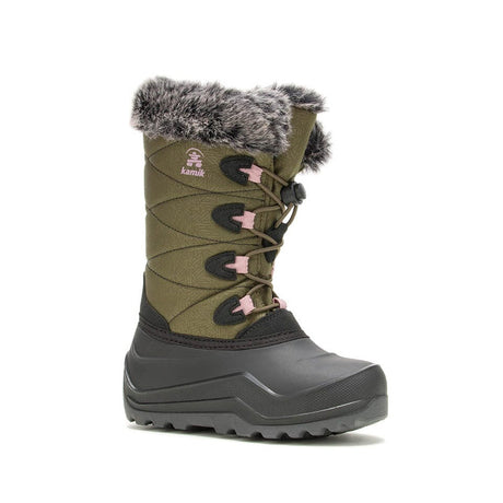 Kamik Kids' Snowangel Boot Dark Olive