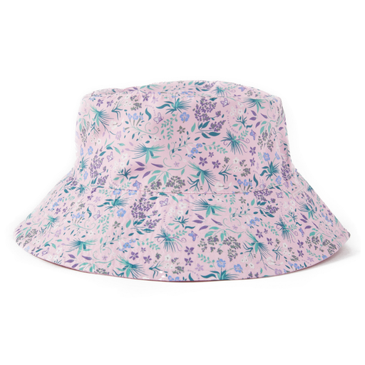Life Is Good Kids' Botanical Butterfly Pattern Made in the Shade Bucket Hat - Seashell Pink Seashell Pink
