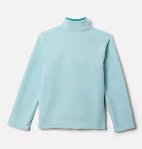 Columbia Kids Steens Mtn II Quarter Snap Fleece Pullover - Spray / Teal