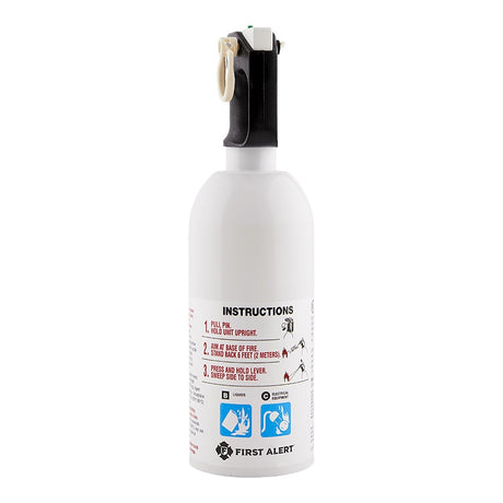 First Alert Kitchen Fire Extinguisher UL Rated 5-B:C White