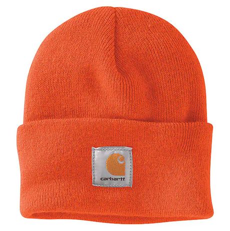 Carhartt Knit Cuffed Beanie - Brite Orange