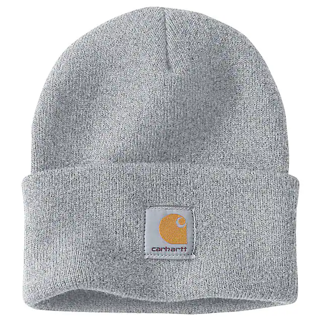 Carhartt Knit Cuffed Beanie - Heather Gray