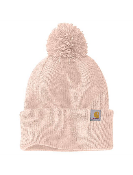 Carhartt Knit Pom-Pom Cuffed Beanie - Georgia Peach