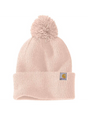 Carhartt Knit Pom-Pom Cuffed Beanie - Georgia Peach