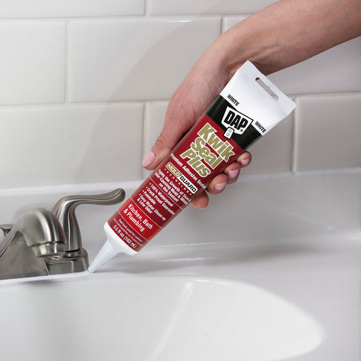 Dap Inc. Kwik Seal Plus Kitchen & Bath Adhesive Sealant - Clear 5.5 oz.