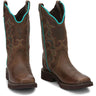 Justin Women's Raya 12" Western Boot Tan/Jaguar