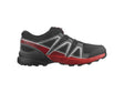 Salomon Kids' Speedcross Shoe - Black/Quiet Shade/High Risk Red Black/Quiet Shade/High Risk Red