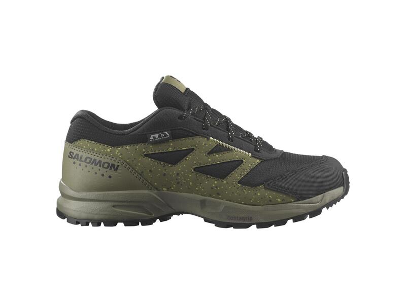 Kids' Outway ClimaSalomon Waterproof Shoe - Deep Lichen Green/Black/Charlock Deep Lichen Green/Black/Charlock