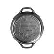 Lodge Manufacturing Wanderlust 10.25 Inch Cast Iron Dual Handle Camper Pan