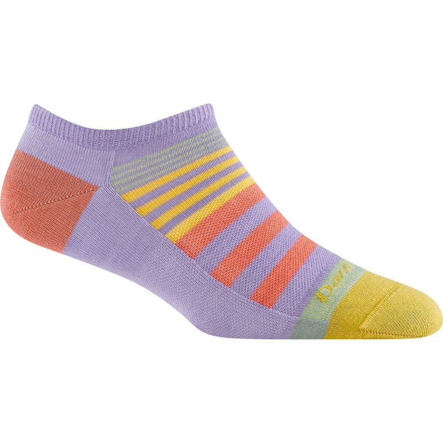 Darn Tough Vermont Beachcomber No Show Hidden Lightweight Womens Sock Lavender