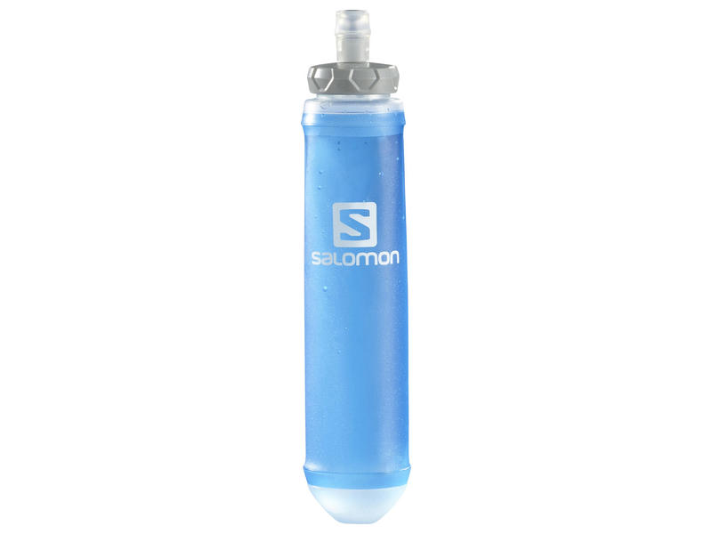 SALOMON Soft Flask Water Bottle, 500ml Speed Clear Blue