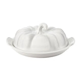 Le Creuset Pumpkin Butter Dish White