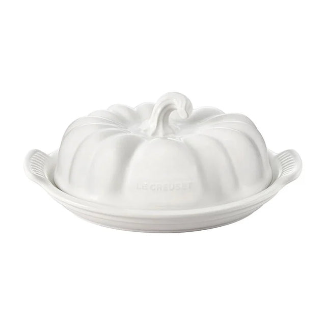 Le Creuset Pumpkin Butter Dish White