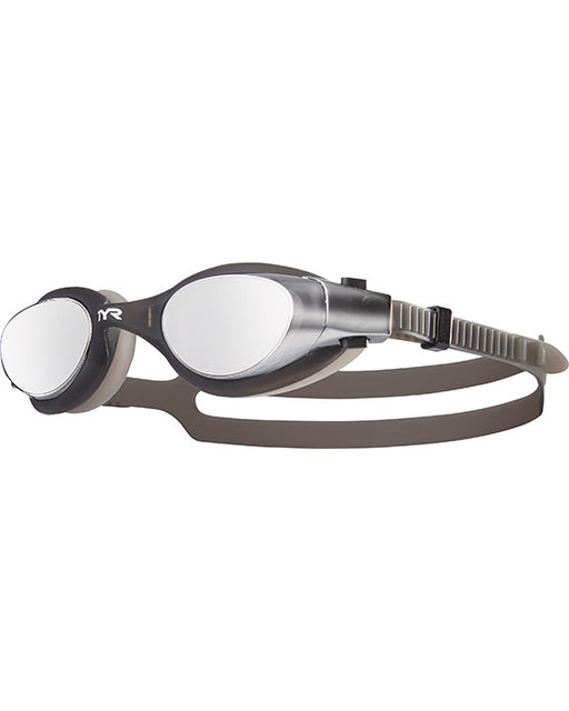 Tyr Adult Vesi Mirrored Goggles Silver/blk