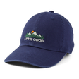 Life Is Good Lig Mountains Chill Cap Darkest blue