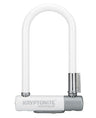 Kryptonite Krypto Series 2 Mini-7 U-lock - 3.25 X 7, Keyed White