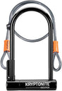 Kryptonite Keeper U-lock-keyed 4in Cable And Bracket Black