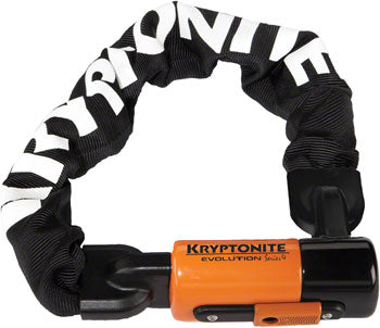 Kryptonite Evolution Series 4 1055 Integrated Chain Lock Black