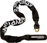 Kryptonite Krypto Keeper 785 Integrated Chain Lock 2.8ft Black Astd