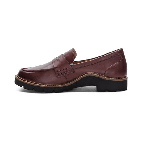 Aetrex Women's Collette Arch Support Loafer - Burgundy Burgundy