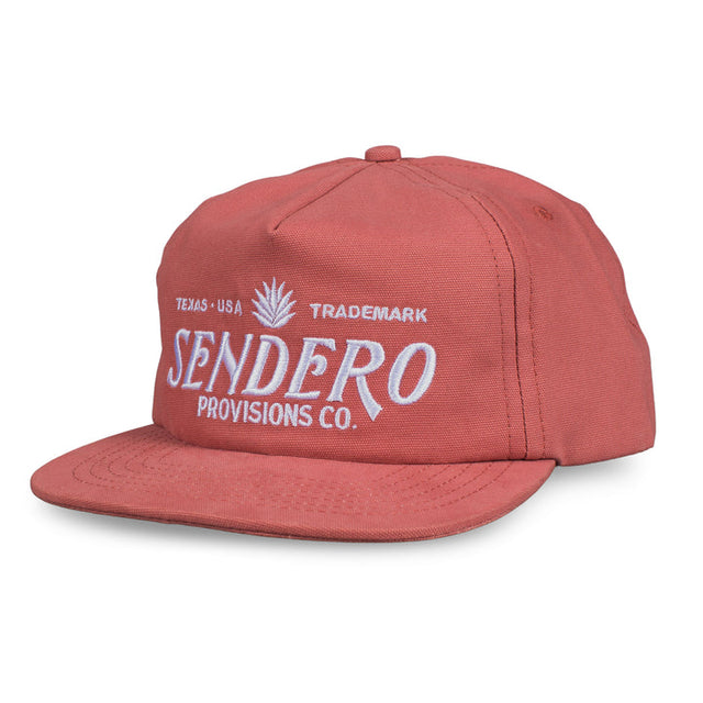 Sendero Provisions Logo Hat - Red Red