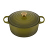 Le Creuset Signature Round Dutch Oven Olive
