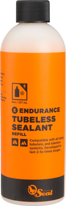 Orange Seal Endurance Tubeless Tire Sealant Refill, 8oz