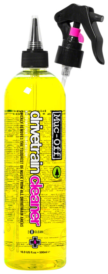 MUC-OFF Drivetrain Cleaner: 500ML Pourable/Spray Bottle